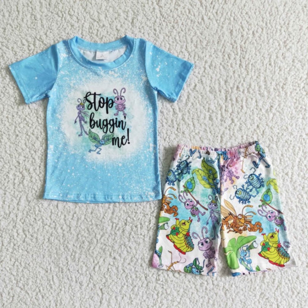 Stop Buggin' Me Milk Silk Boutique Short Set